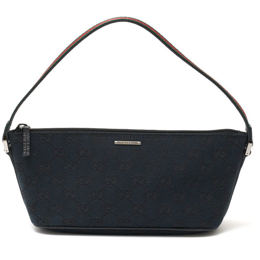 Gucci GG Canvas Leather Handbag 141809