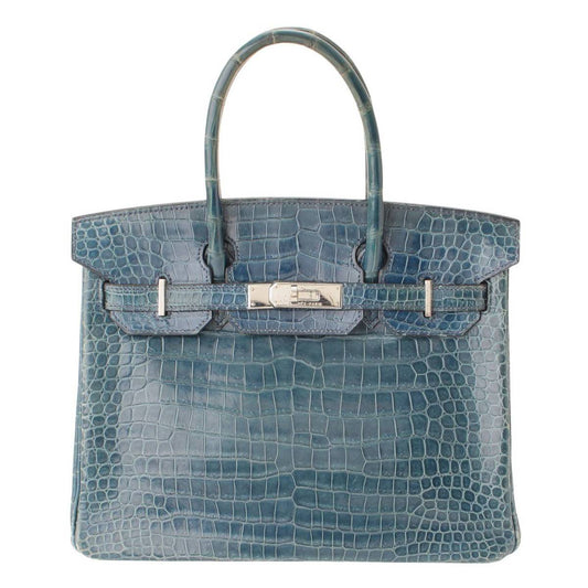 Hermes Birkin 30 Crocodile Handbag