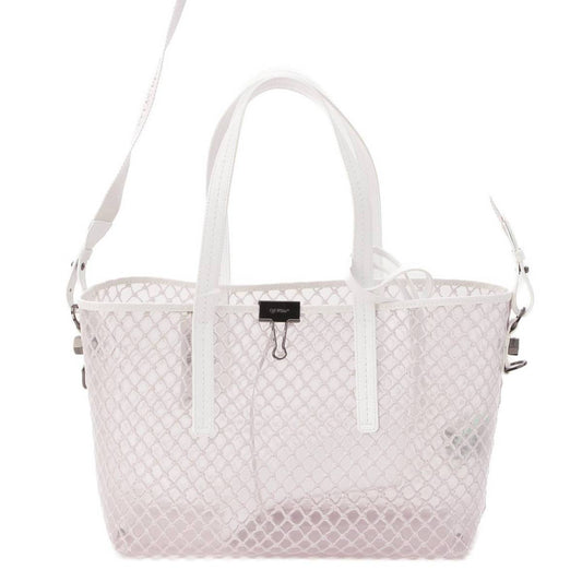 Off-White PVC Clear Tote Bag