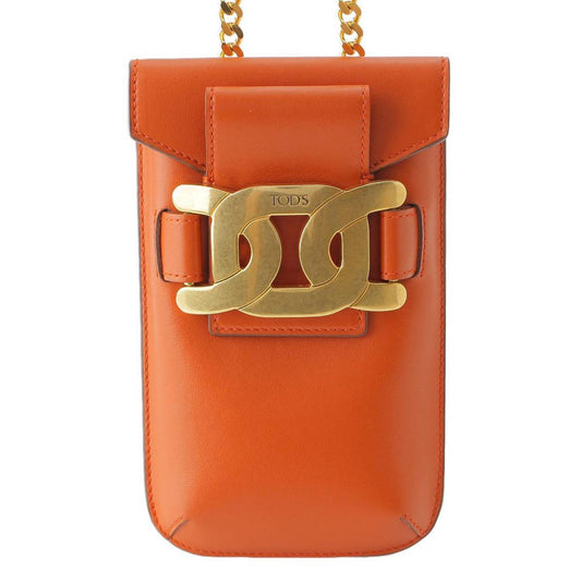 Tod's Leather Kate Chain Phone Holder
