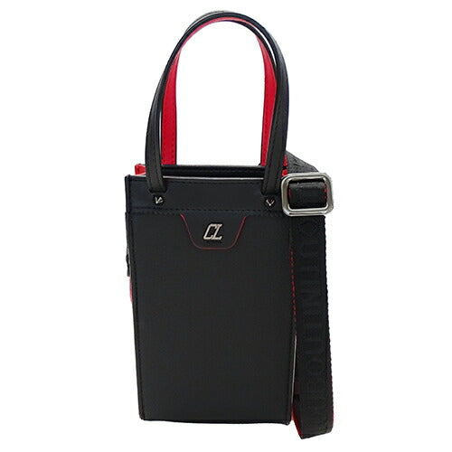 Christian Louboutin Leather Rubber Handbag