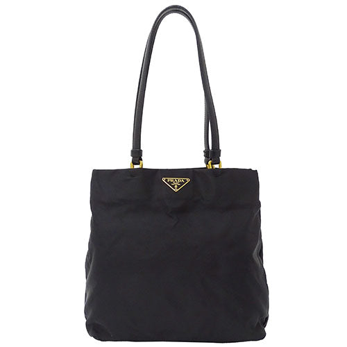 Prada Nylon Handbag Black B11214