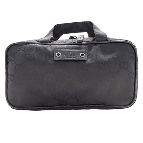 Gucci GG Nylon Pouch Black 245959