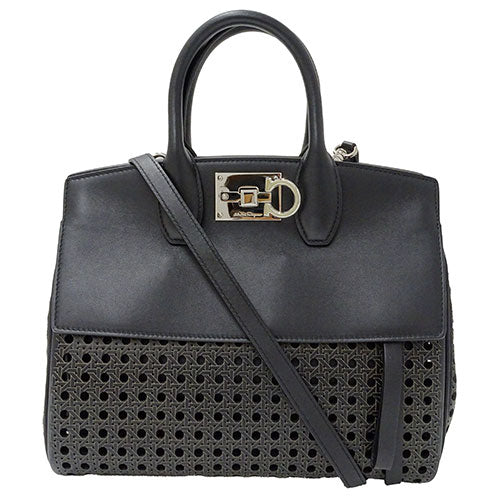 Salvatore Ferragamo Leather 2way Handbag