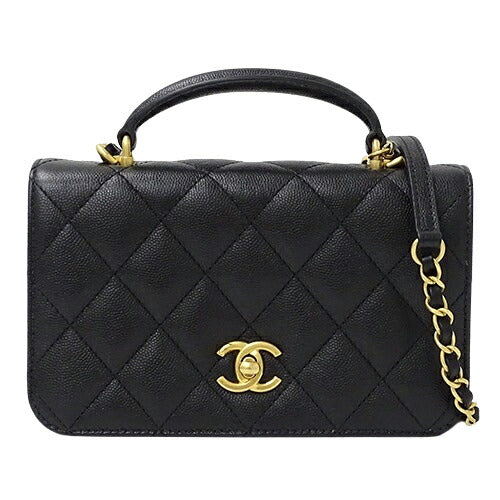 Chanel Caviar Skin Matelasse Handbag