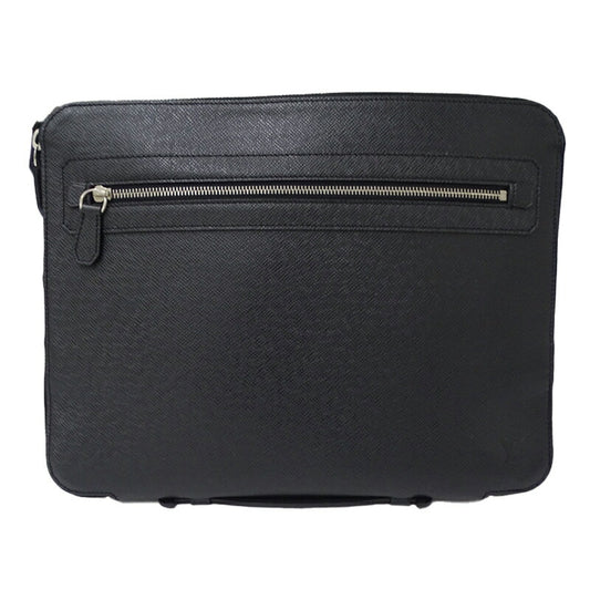 Louis Vuitton Taiga Men's Business Bag Vladimir Black