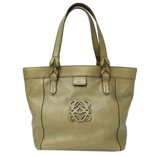 Loewe Anagram Leather Tote Bag