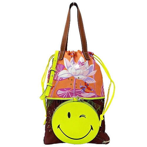 Loewe Nylon Leather 2way Tote Bag