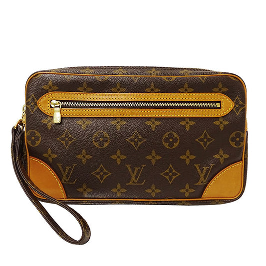 Louis Vuitton Monogram Canvas Clutch M51825