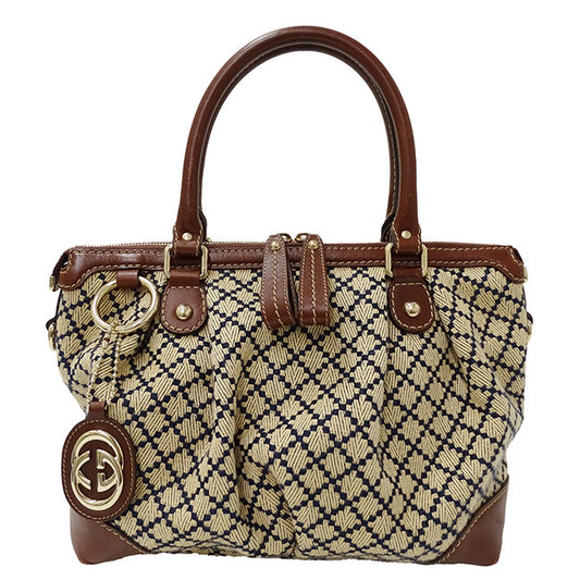 Gucci Diamante Canvas 2way Handbag