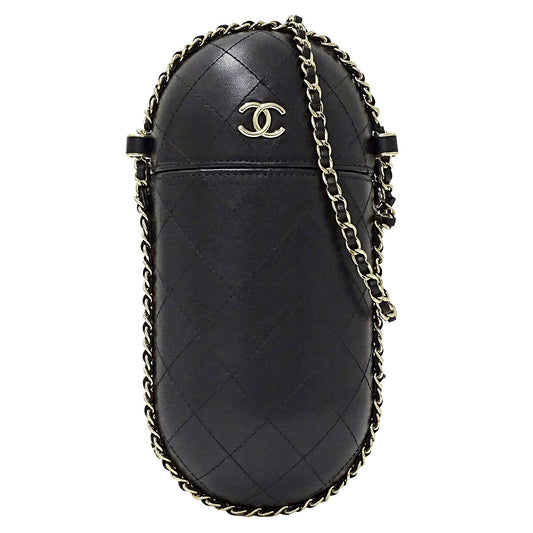 Chanel Lambskin Matelasse Shoulder Bag