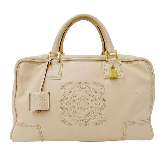 Loewe Leather Handbag Women's Brand Amazona 36