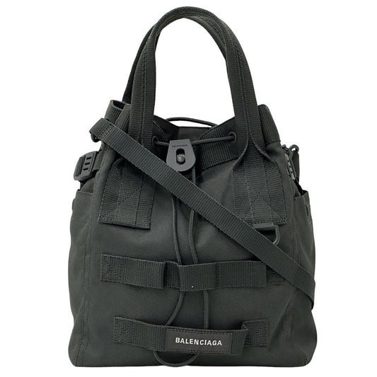 Balenciaga Men's 2way Canvas Nylon Bag