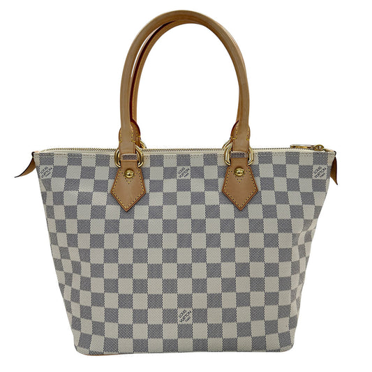 Louis Vuitton Damier Azur Saleya PM Tote N51186