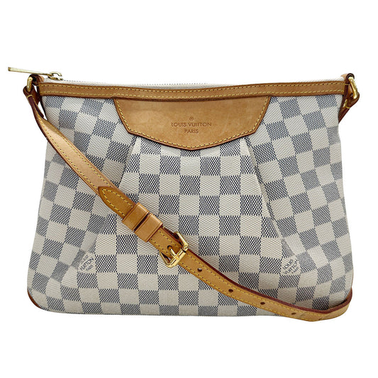Louis Vuitton Damier Azur Canvas Shoulder Bag