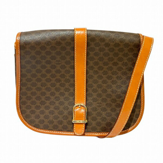 Celine Macadam PVC Leather Shoulder Bag