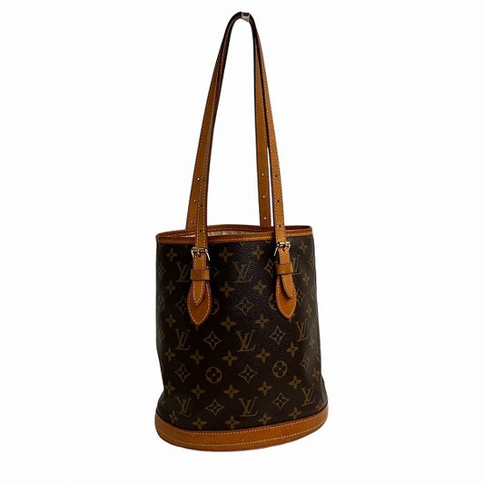 Louis Vuitton Monogram Petit Bucket Tote M42238