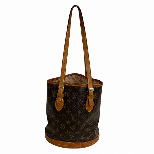 Louis Vuitton Monogram Petit Bucket Tote M42238