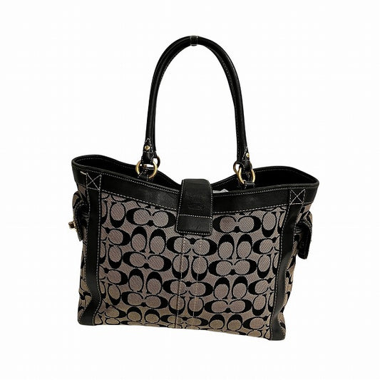 Coach Signature Large Boxy Tote Bag 5624