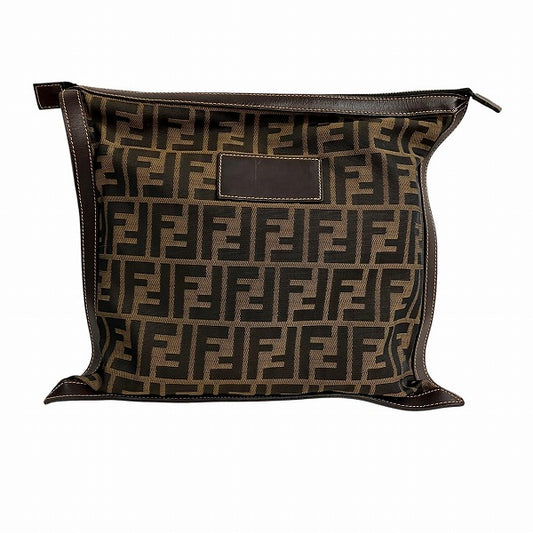 Fendi Zucca Pattern Clutch Bag