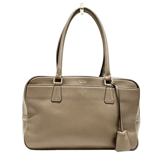 ADMJ Leather Mini Boston Handbag