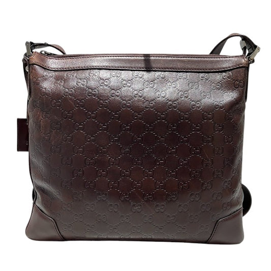 Gucci Leather Guccissima Shoulder Bag