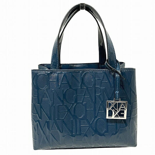 Armani Exchange Embossed Logo Mini Tote Bag