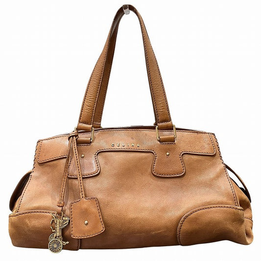 Celine Leather Boogie Handbag