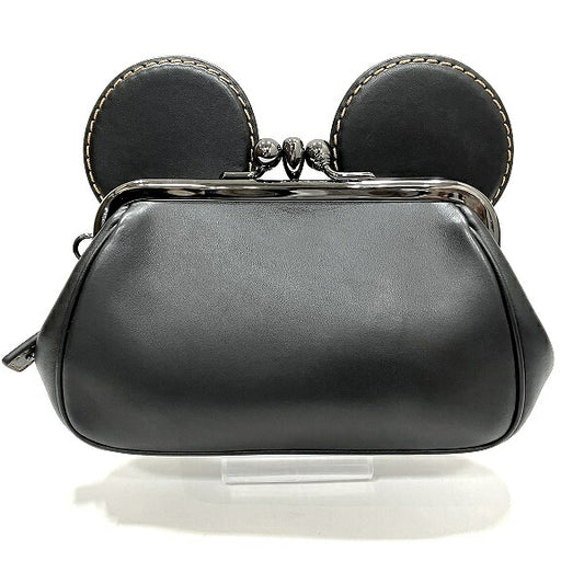 Coach Disney Leather Kisslock Wristlet 65794