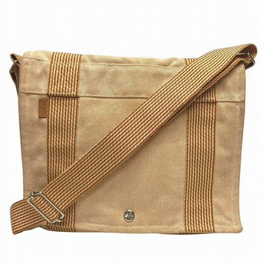 Hermes Canvas Bassas PM Shoulder Bag