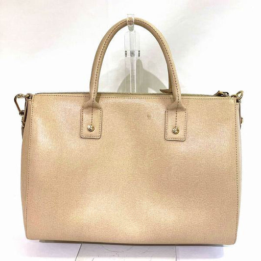 Furla Beige PVC Handbag