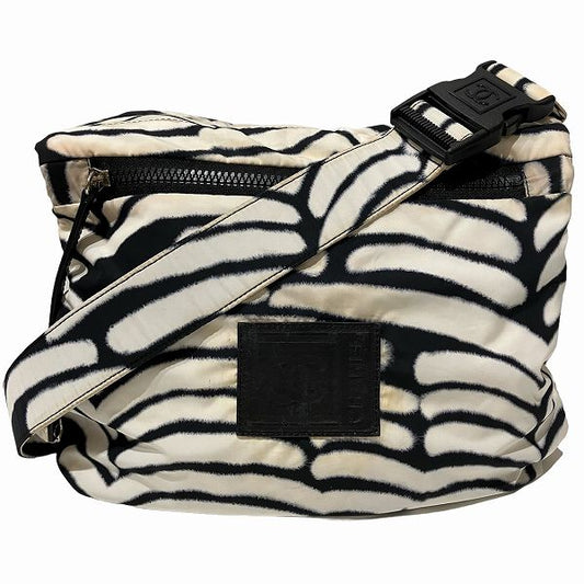 Chanel Reversible Nylon Leather Shoulder Bag