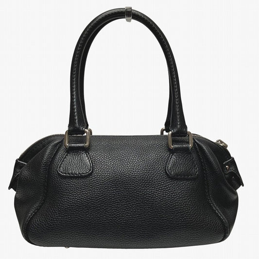 Chanel Logo Fringe Mini Boston Bag