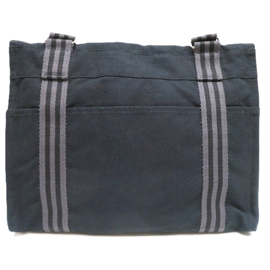 Hermes Canvas Fourre-Tout Basas MM Shoulder Bag