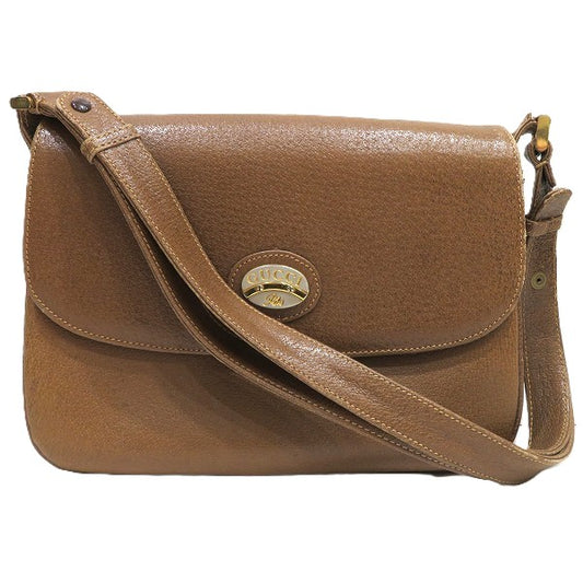 Gucci Leather Plus Shoulder Handbag