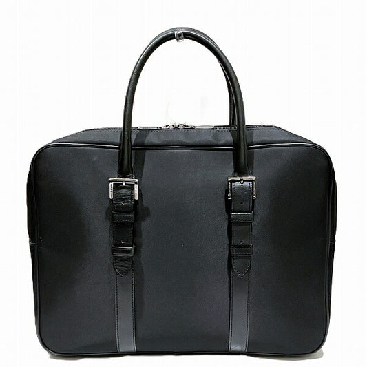 Burberry Nylon Leather Tote Bag