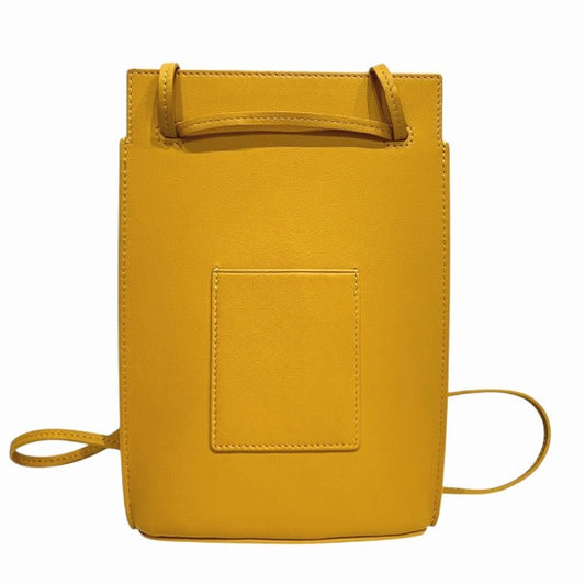 Loewe Yellow Leather Shoulder Bag