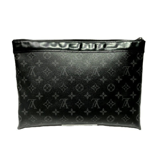 Louis Vuitton Monogram Eclipse Clutch Bag