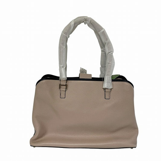 Kate Spade Beige Leather Tote Bag