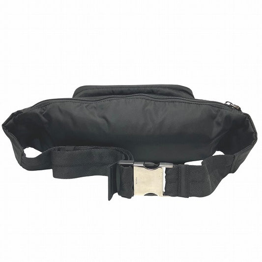 Prada Nylon Triangle Plate Waist Bag 2VL005
