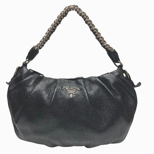 Prada Leather Chain Shoulder Bag BR3828