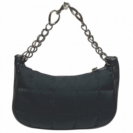 Chanel Nylon Lambskin Chocobar Chain Bag