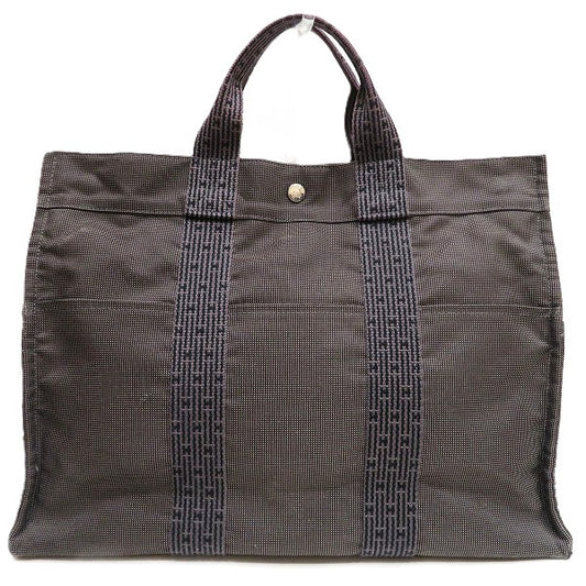 Hermes Canvas Herline MM Tote Bag