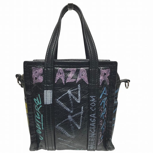 Balenciaga Graffiti Bazaar Shopper XXS Bag