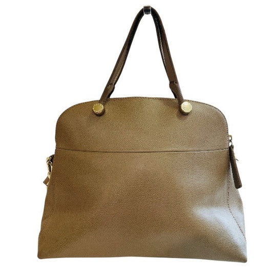 Furla Beige Leather Handbag