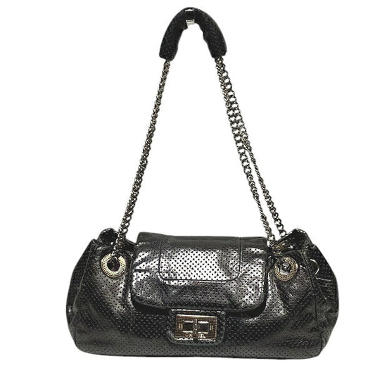 Chanel 2.55 Punching Leather Shoulder Bag