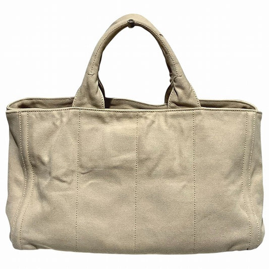 Prada Canvas Tote Bag Beige
