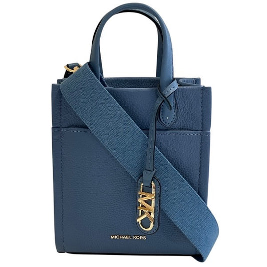Michael Kors Blue Leather Handbag