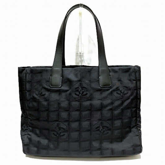 Chanel Nylon Leather New Travel Line MM Tote Bag