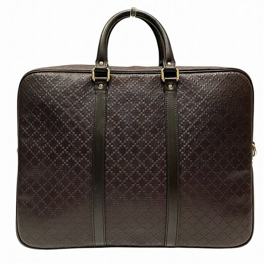 Gucci Diamante Leather Briefcase 208463